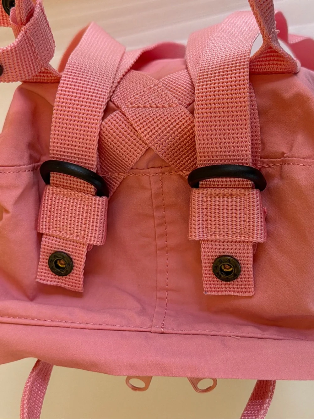 Fjallraven Kanken Mini Pink 7L Backpack Classic Swedish Daypack EUC!